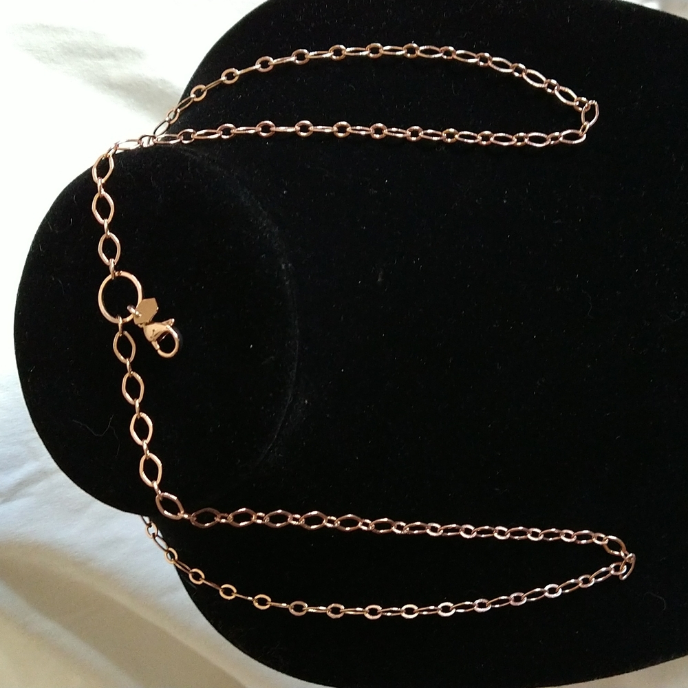 Origami Owl Rose Gold Chain
